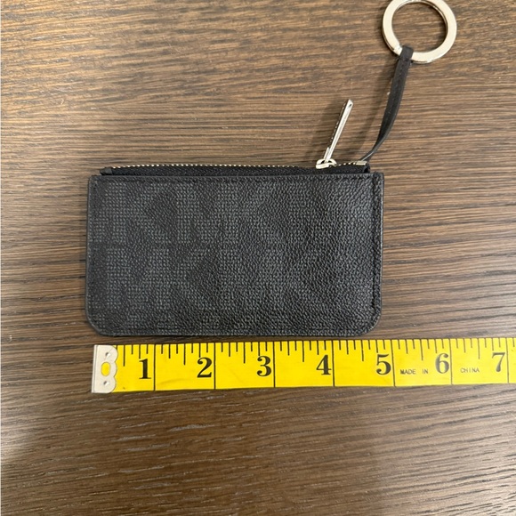 Michael Kors Black Wallet with Silver Logo - Picture 2 of 4